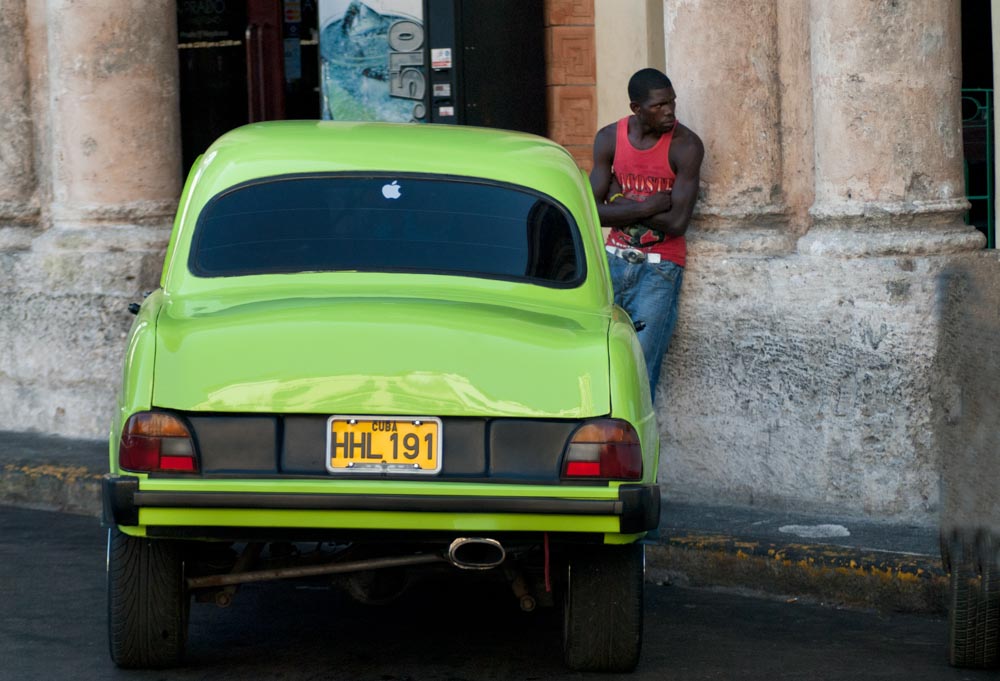 Green car @Cjy